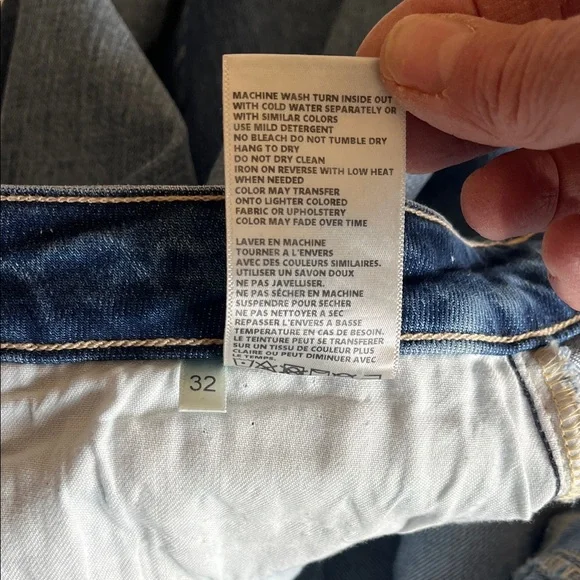 L'AGENCE Ruth Straight-Leg Jean in Cambridge Sz 32 - Picture 11 of 13